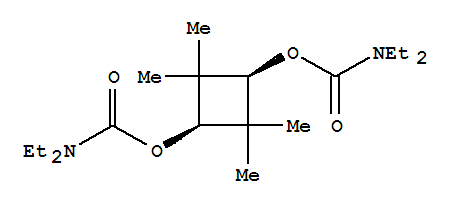 2,2,4,4-tetramethylcyclobutane-1,3-diyl bis(diethylcarbamate)