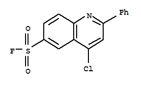 4-chloro-2-phenylquinoline-6-sulfonyl fluoride