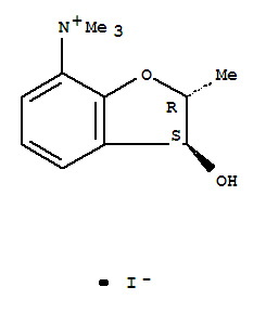 (2R,3S)-3-hydroxy-N,N,N,2-tetramethyl-2,3-dihydro-1-benzofuran-7-aminium iodide