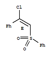 [(2-chloro-2-phenylethenyl)sulfonyl]benzene