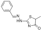 Benzaldehyde, (4,5-dihydro-5-methyl-4-oxo-2-thiazolyl)hydrazone