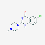 6-chloro-2-(4-methylpiperazin-1-yl)-1h-quinazolin-4-one