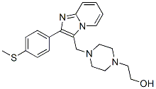 4-[[2-[p-(Methylthio)phenyl]imidazo[1,2-a]pyridin-3-yl]methyl]-1-piperazineethanol