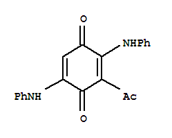 3-acetyl-2,5-bis(phenylamino)cyclohexa-2,5-diene-1,4-dione
