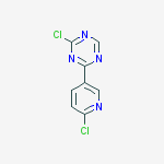 1,3,5-Triazine, 2-chloro-4-(6-chloro-3-pyridinyl)-