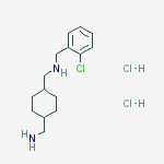 1-[4-(aminomethyl)cyclohexyl]-n-(2-chlorobenzyl)methanamine dihydrochloride