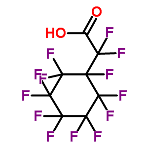 cyclohexaneacetic acid, alpha,alpha,1,2,2,3,3,4,4,5,5,6,6-tridecafluoro-