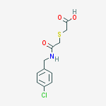 2-[2-[(4-chlorophenyl)methylamino]-2-oxoethyl]sulfanylacetic Acid