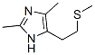 1H-Imidazole,  2,4-dimethyl-5-[2-(methylthio)ethyl]-