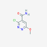 3-chloro-6-methoxypyridazine-4-carboxamide