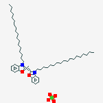 Benzoxazolium, 3-octadecyl-2-[(3-octadecyl-2(3H)-benzoxazolylidene)methyl]-, perchlorate (1:1)