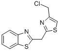 2-([4-(CHLOROMETHYL)-1,3-THIAZOL-2-YL]METHYL)-1,3-BENZOTHIAZOLE