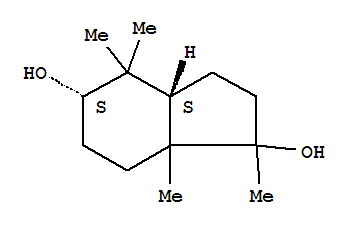 1H-Indene-1,5-diol,octahydro-1,4,4,7a-tetramethyl-, (3aR,5R)-rel-