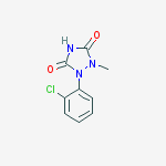 1-(2-chlorophenyl)-2-methyl-1,2,4-triazolidine-3,5-dione