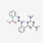 methyl 2-{(1E)-3-[2-(4,6-diamino-1,3,5-triazin-2-yl)phenyl]triaz-1-en-1-yl}benzoate