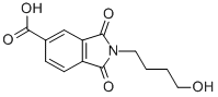 2-(4-HYDROXY-BUTYL)-1,3-DIOXO-2,3-DIHYDRO-1 H-ISOINDOLE-5-CARBOXYLIC ACID