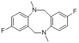 2,8-DIFLUORO-5,11-DIMETHYL-5,6,11,12-TETRAHYDRO-DIBENZO[B,F][1,5]DIAZOCINE