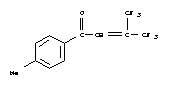 4,4,4-trifluoro-1-(4-methylphenyl)-3-(trifluoromethyl)but-2-en-1-one