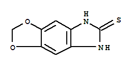 6H-1,3-Dioxolo[4,5-f]benzimidazole-6-thione,5,7-dihydro-