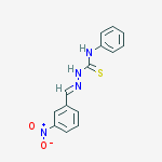 2-(3-nitrobenzylidene)-N-phenylhydrazinecarbothioamide