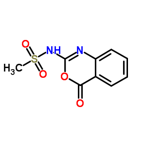 N-(4-oxo-3,1-benzoxazin-2-yl)methanesulfonamide