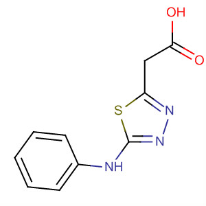 1,3,4-Thiadiazole-2-acetic acid, 5-(phenylamino)-