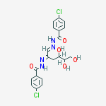 N',N''-[(1E)-4,5,6-trihydroxyhexane-1,2-diylidene]bis(4-chlorobenzohydrazide) 