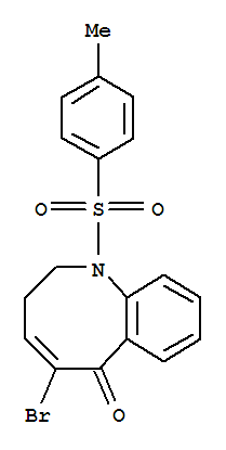 (4E)-5-bromo-1-[(4-methylphenyl)sulfonyl]-2,3-dihydro-1-benzazocin-6(1H)-one