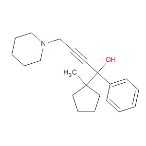 Benzenemethanol,a-(1-methylcyclopentyl)-a-[3-(1-piperidinyl)-1-propynyl]-
