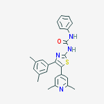 N-[4-(3,5-DIMETHYLPHENYL)-5-(2,6-DIMETHYL-4-PYRIDYL)-1,3-THIAZOL-2-YL]-N'-PHENYLUREA