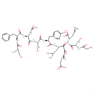 L-Leucine,L-seryl-L-phenylalanyl-L-asparaginyl-L-seryl-L-tyrosyl-L-a-glutamyl-L-leucylglycyl-L-seryl-