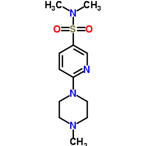 (Methyl-4 piperazinyl-1)-2 pyridinedimethylsulfonamide [French]