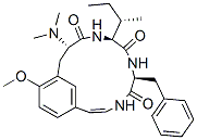 (2Z,6S,9S,12S)-12-(Dimethylamino)-15-methoxy-9-[(S)-1-methylpropyl]-6-benzyl-4,7,10-triazabicyclo[12.3.1]octadeca-1(18),2,14,16-tetrene-5,8,11-trione