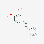Benzene, 1,2-dimethoxy-4-(2-phenylethenyl)-, (E)-