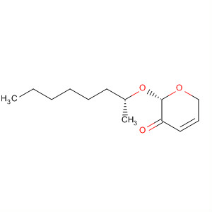 2H-Pyran-3(6H)-one, 2-[[(1R)-1-methylheptyl]oxy]-, (2S)-