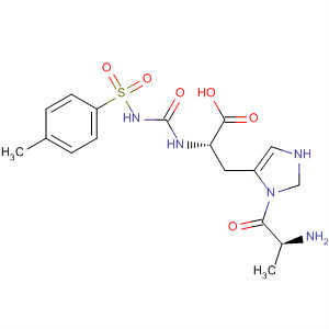 L-Histidine, N-[[[(4-methylphenyl)sulfonyl]amino]carbonyl]-b-alanyl-