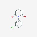 2,6-Piperidinedione, 1-(3-chlorophenyl)-