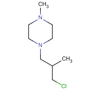 Piperazine, 1-(3-chloro-2-methylpropyl)-4-methyl-