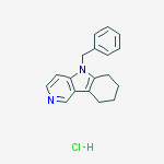 5-benzyl-6,7,8,9-tetrahydro-5h-pyrido[4,3-b]indole hydrochloride(1:1)