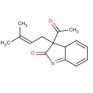 1H-Indole-3-acetaldehyde, 2,3-dihydro-3-(3-methyl-2-butenyl)-2-oxo-,(3S)-
