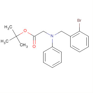 Glycine, N-[(2-bromophenyl)methyl]-N-phenyl-, 1,1-dimethylethyl ester