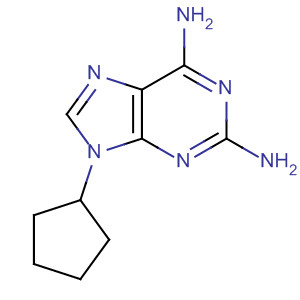 9H-Purine-2,6-diamine, 9-cyclopentyl-