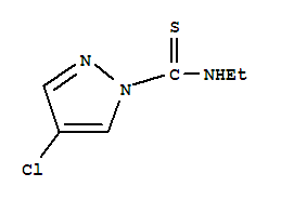 1H-PYRAZOLE-1-CARBOTHIOAMIDE,4-CHLORO-N-ETHYL-