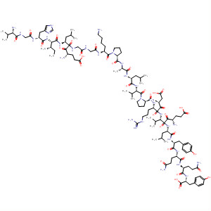 L-Tyrosine,L-valylglycyl-L-histidyl-L-isoleucyl-L-a-glutamyl-L-leucylglycylglycyl-L-lysyl-L-prolyl-L-alanyl-L-leucyl-L-valyl-L-prolyl-L-a-aspartyl-L-arginyl-L-a-glutamyl-L-valyl-L-leucyl-L-tyrosyl-L-glutaminyl-L-glutaminyl-