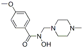 4-Methoxy-N-[(4-methyl-1-piperazinyl)methyl]benzohydroxamic acid
