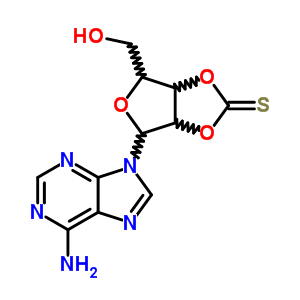 9-[2,3-o-(thioxomethylidene)pentofuranosyl]-9h-purin-6-amine