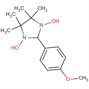 Imidazolidine, 1,3-dihydroxy-2-(4-methoxyphenyl)-4,4,5,5-tetramethyl-