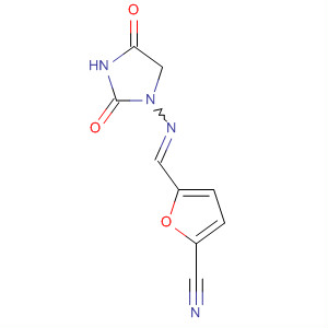 2-Furancarbonitrile, 5-[[(2,4-dioxo-1-imidazolidinyl)imino]methyl]-