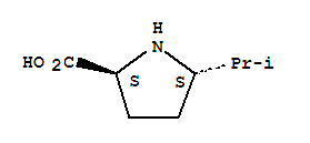 D-PROLINE,5-(1-METHYLETHYL)-,(5R)-REL-