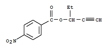pent-1-yn-3-yl 4-nitrobenzoate